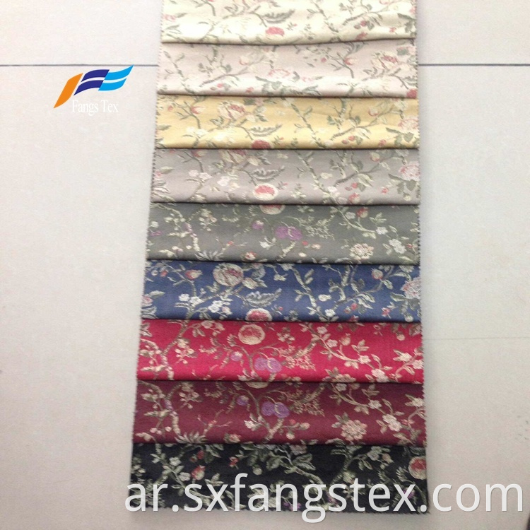 Elegant Home Textile 100% Polyester Jacquard Curtain Fabrics 5